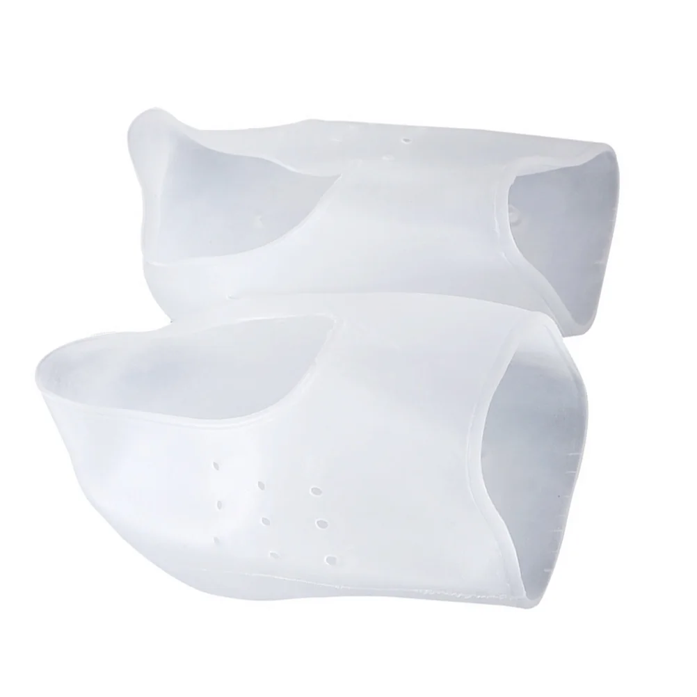 

Silicone Heightening Insoles Heel Lift Pads Wearable Invisible Half Pad Shoe Inserts Practical Gel