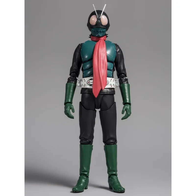 Bandai Original Genuine SHF KamenRider No. 1Coat Brother Anno Hideaki Movie Version Movable Figure Model Collection Holiday Gift