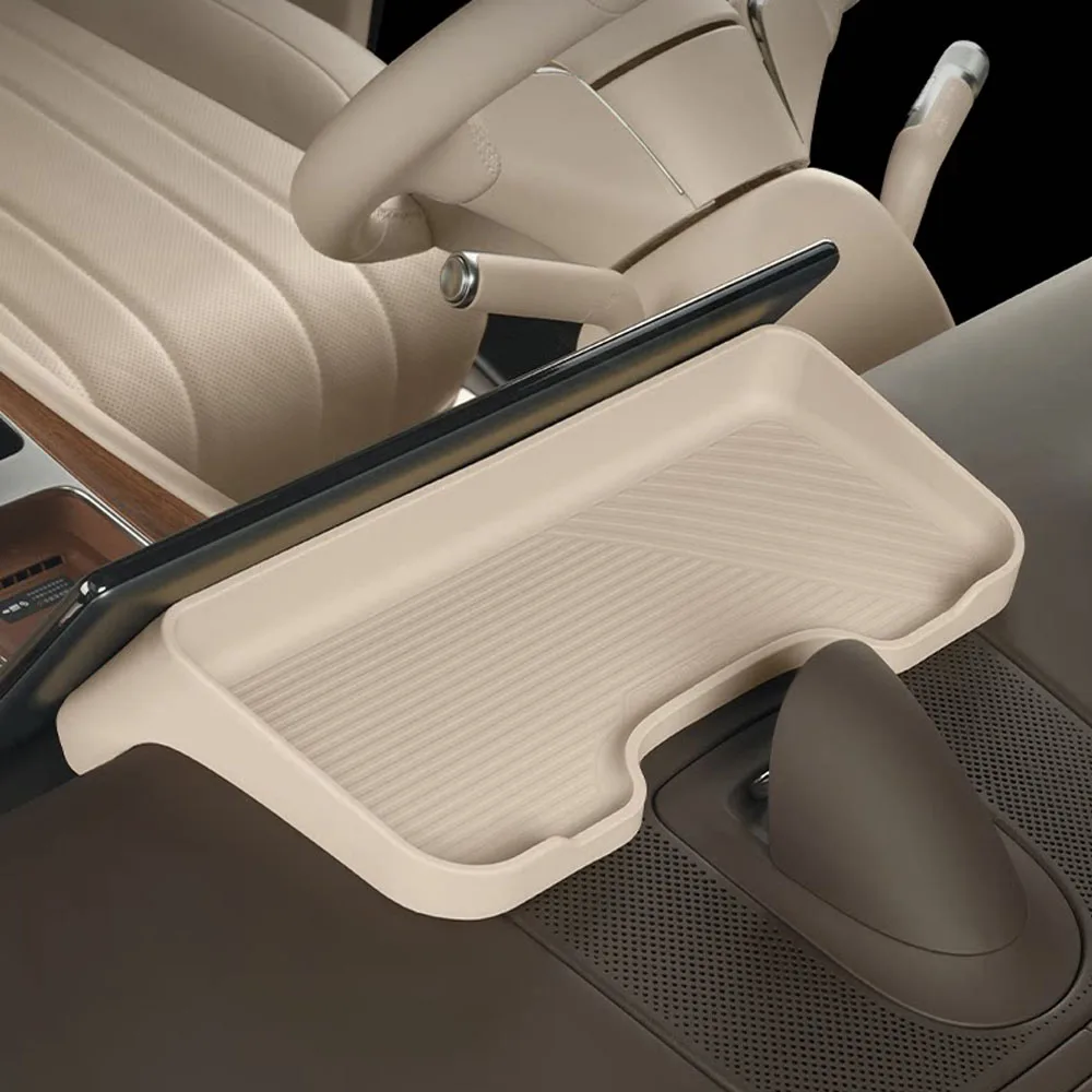 

Ящик для хранения за навигационным экраном из силикона, аксессуары для модификации интерьера для нового AITO M7 2026, расширяющие пространство для хранения