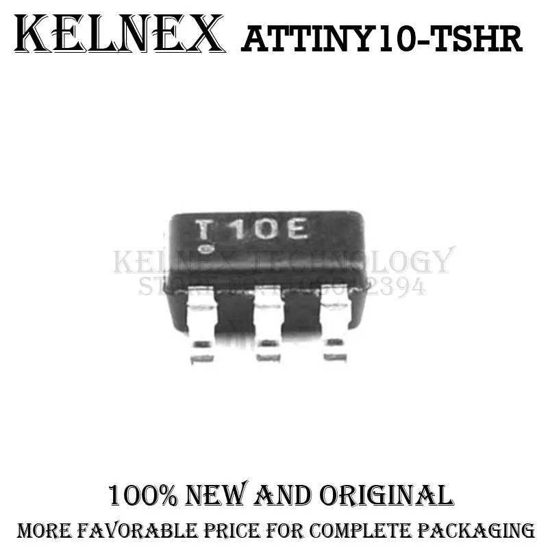 5 stücke Chipsatz de ATTINY10-TSHR attiny10 t10e t10h1 100% nuevo, sot23-6