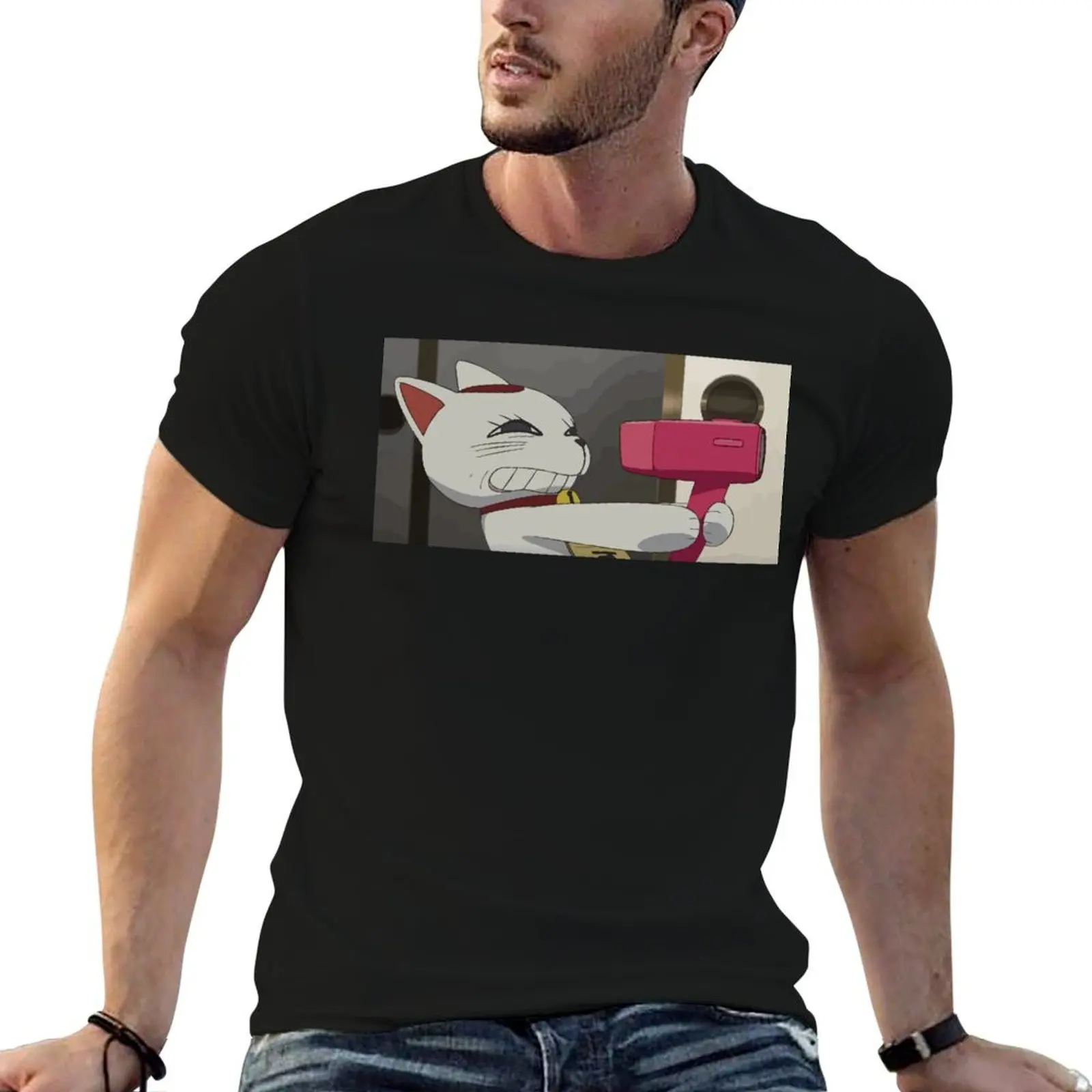 

man shirts for tees graphic T-Shirt Lucky t shirt t Grandma Cat custom print