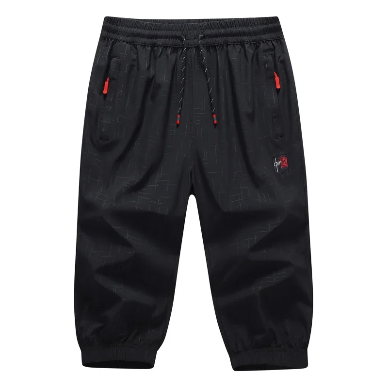 הקיץ קרח משי אורך המכנסיים גברים רקומים הסוואה רקומים רקומים קצרים מזדמן משחקי לוח קצרים מזדמנים קצרים