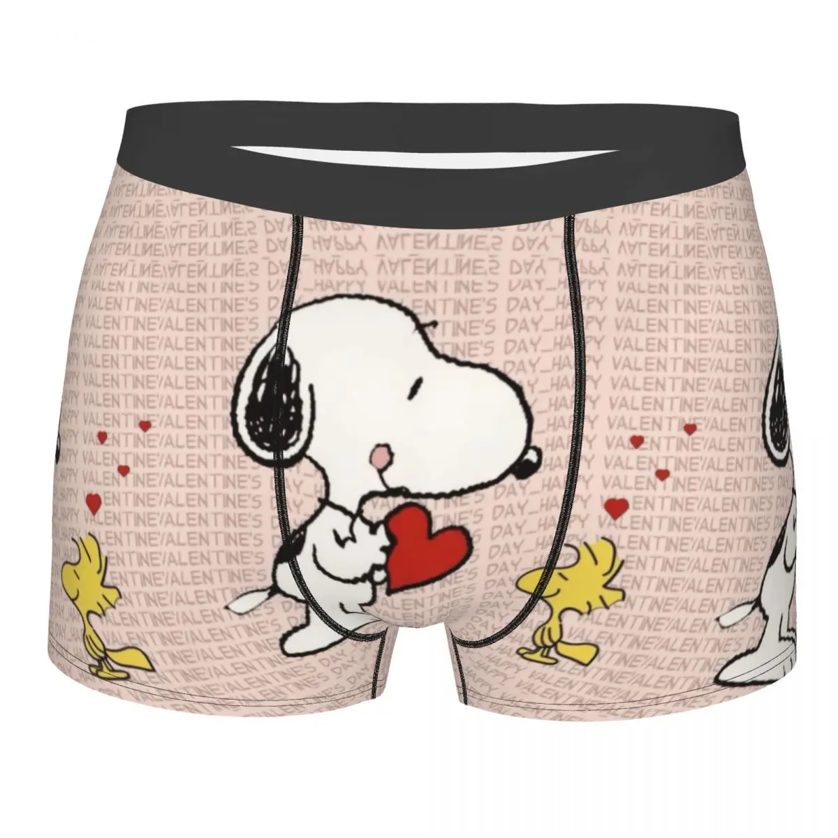 

Custom Male Sexy Anime Manga Snoopy Woodstock Underwear Boxer Briefs Men Breathbale Shorts Underpants