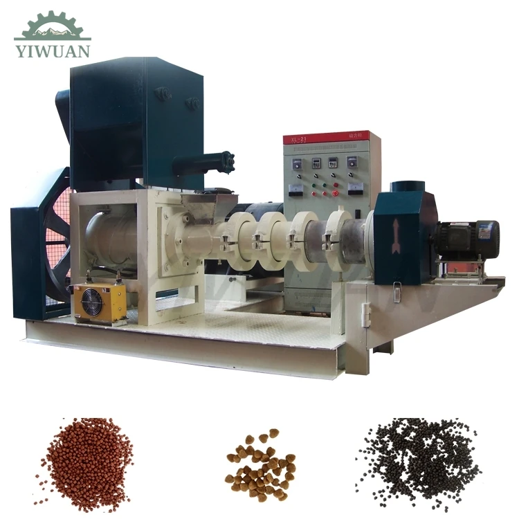 Dog Food Processing Plant Floating Fish Feed Machine Pellet In India