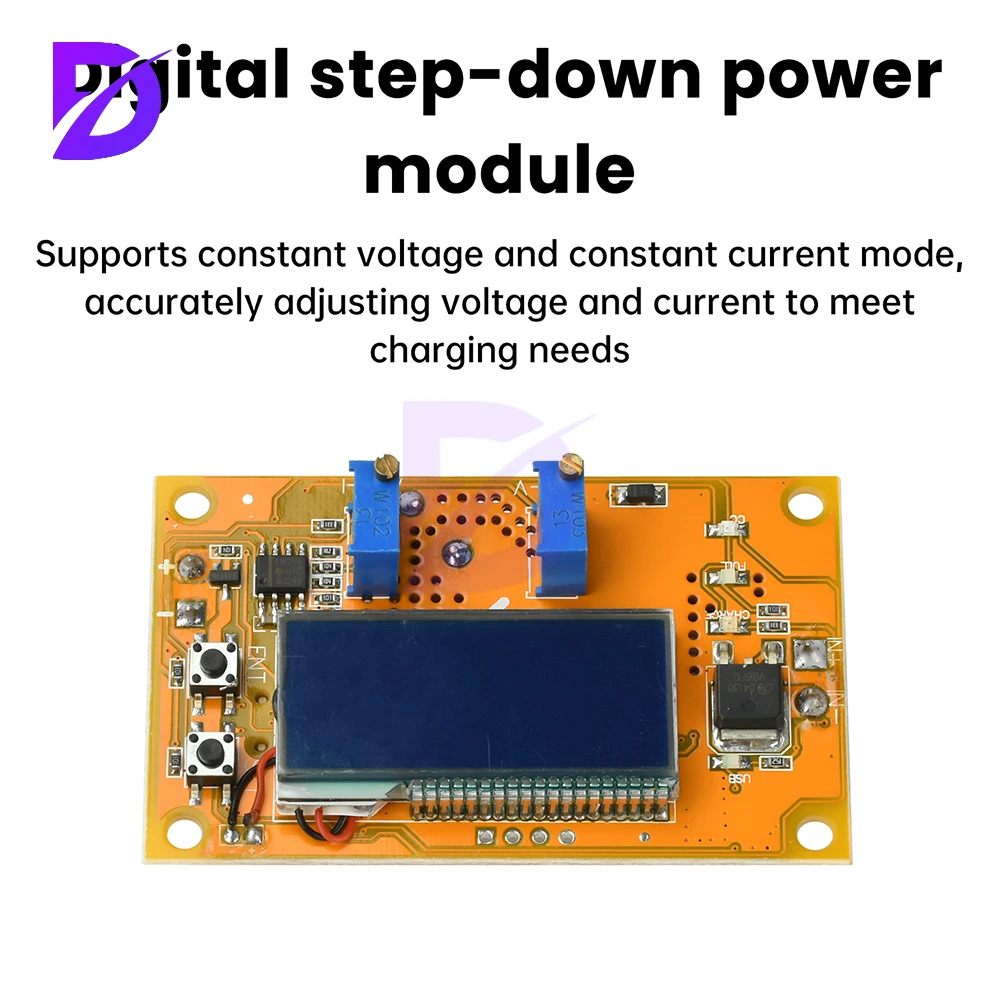 DC-DC 8v-36v a 1.25v-32v 4.2a display digital ajustável de alta potência step-down módulo de alimentação tela lcd de corrente de tensão constante