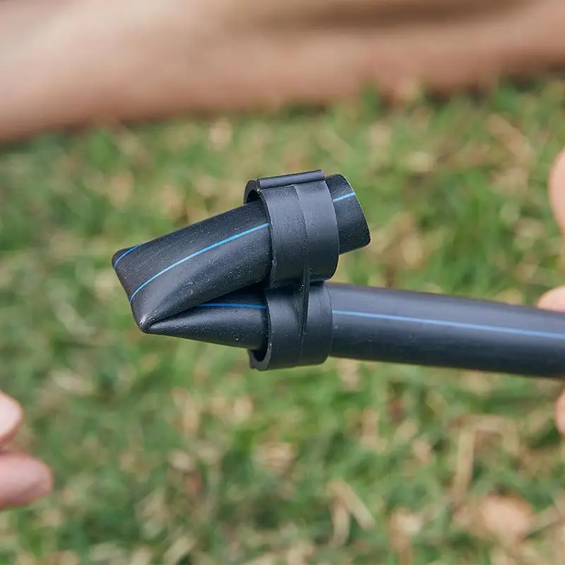 10/20Pcs 16mm Folding End Plug Cut Off Water Flow Agriculture Garden Irrigation Pipe Irrigation Stopper For 1/2Inch Garden Hose