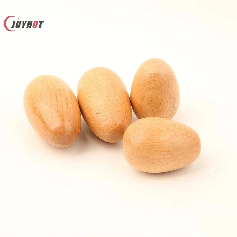 Professional Wooden Egg Shakers Maracas Orff Music Classroom Percussion Instruments Set For Classroom Live Performance