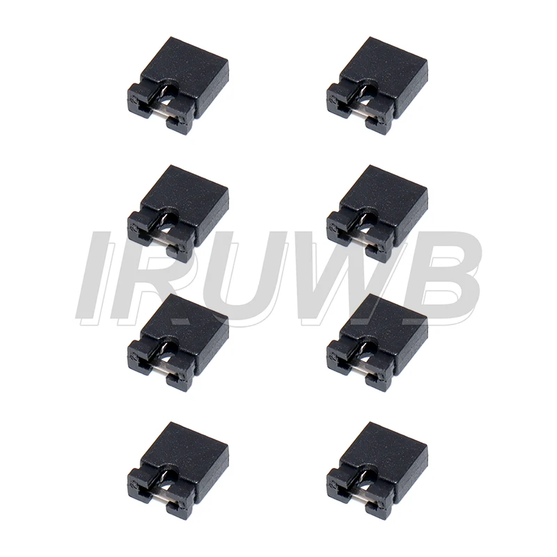 100PCS 2.54MM Pin Header Jumper Blocks Connector For 3 1/2 Hard Disk Drive CD/DVD Drive Motherboard or Expansion Card G25
