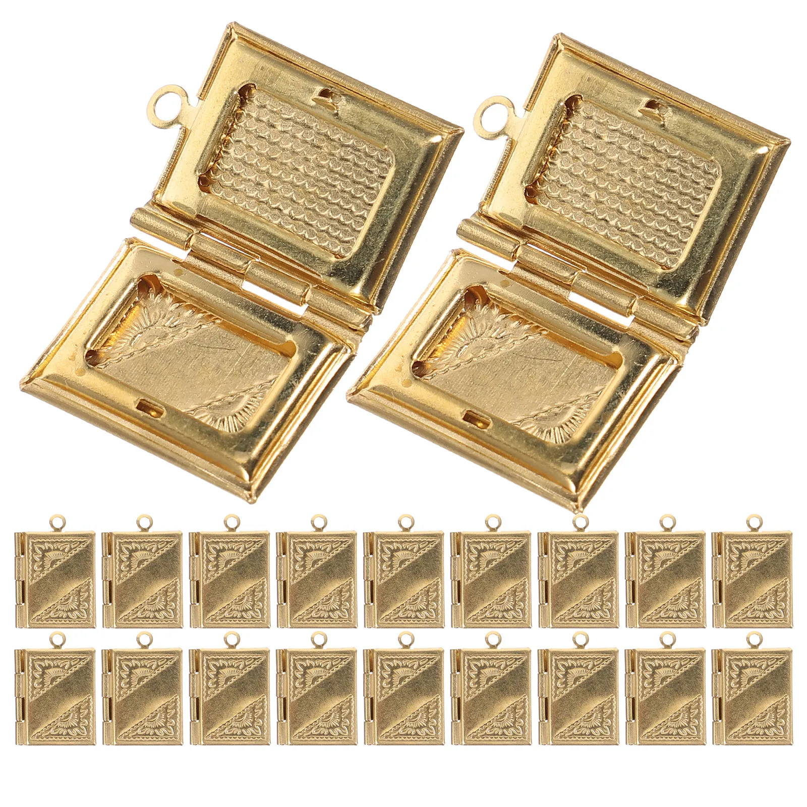 20Pcs Copper Book Photo Frame - Jewelry Making Books recension och pris