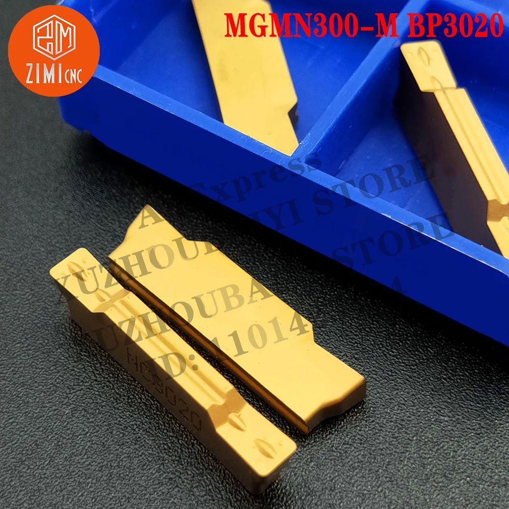 MGMN300-M BP3020 carbide Grooving Inserts metal CNC slotted inserts Quick Chip External Holder Cutting Tools Turning Tools MGMN