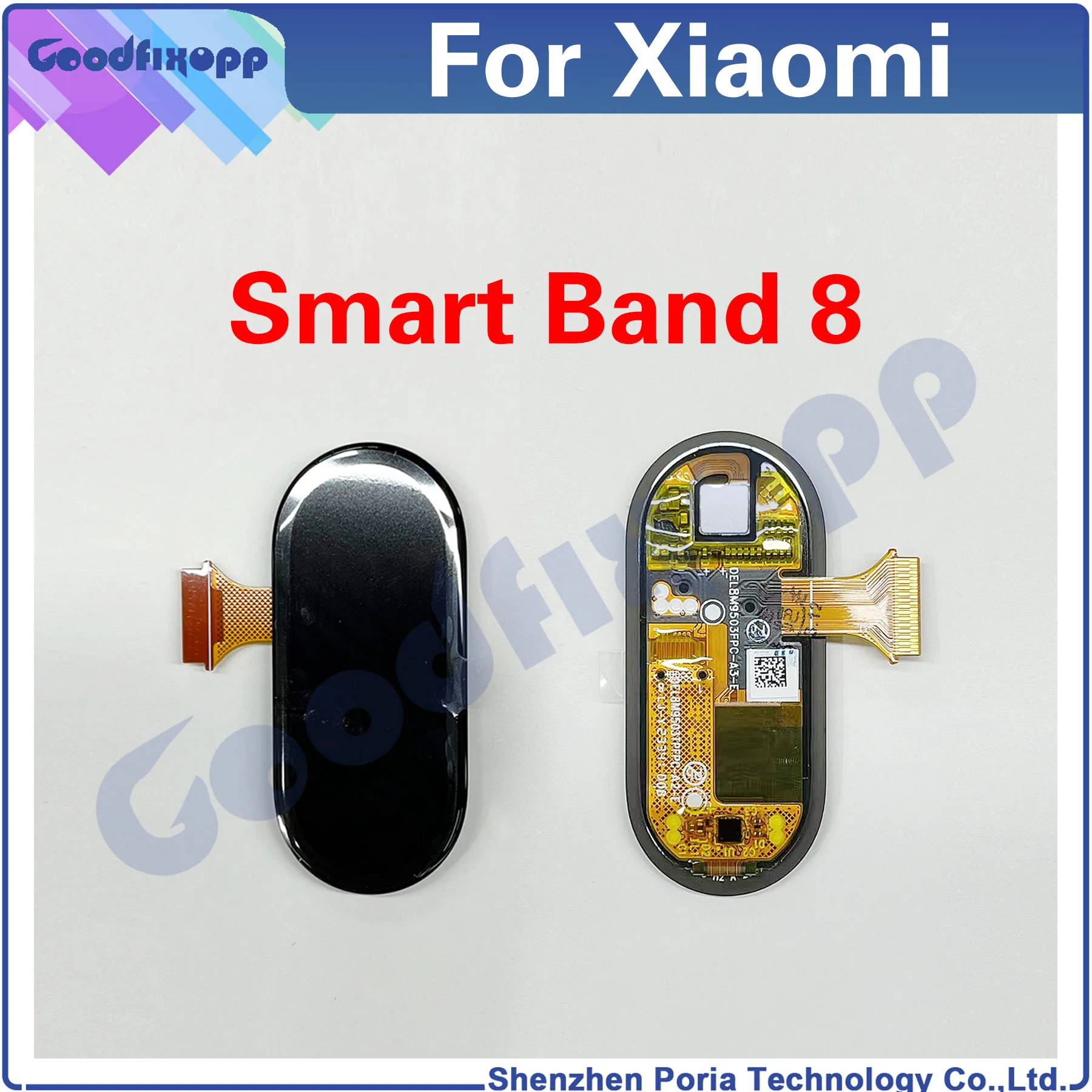 

ЖК-дисплей с сенсорным экраном и дигитайзером в сборе для Xiaomi Smart Band 8, запасные части