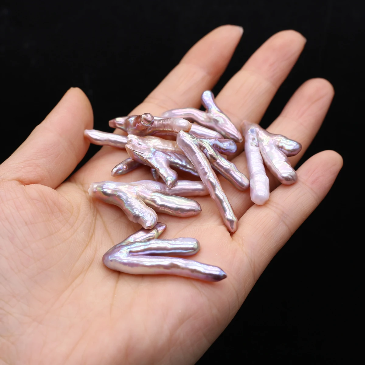 

3pcs Irregular Chicken Claw Shape Natural Baroque Freshwater Pearl for Jewelry Making DIY Necklace Earrings Accessories 19x30mm