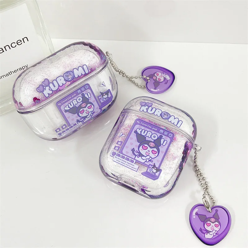 Sanrio Hello Kitty Case for Airport Pro 4 3 2 Cartoon Silicone Transparent Kuromi Cinnamoroll Headphone Protective Cover Gift - view 3