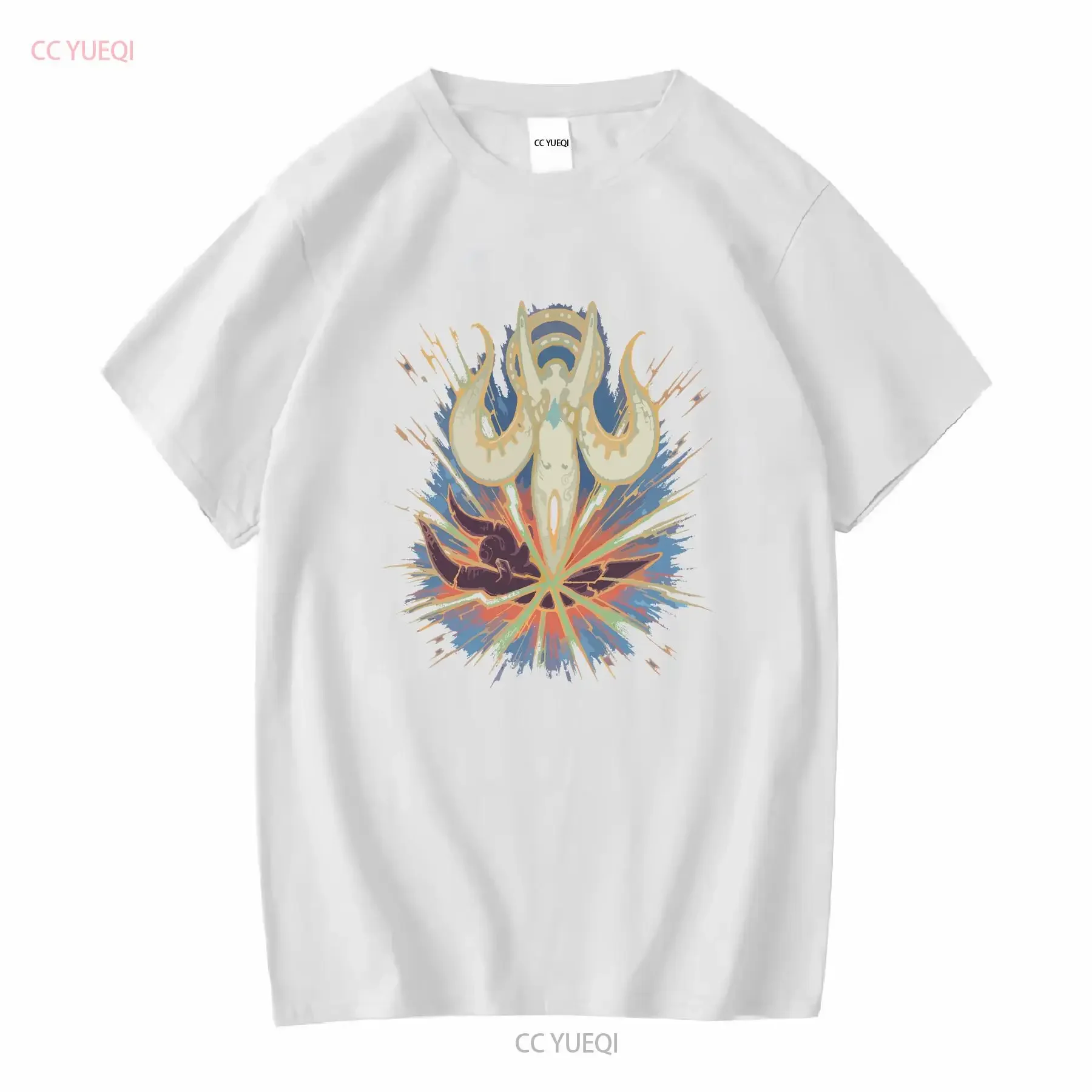 اليابان حجم XL فاينل فانتسي XIV 14 FFXIV تي شيرت Hydaelyn ركلة ساحة Enix خمر غسلها لينة أوم تنوعا للجنسين أنيق #4