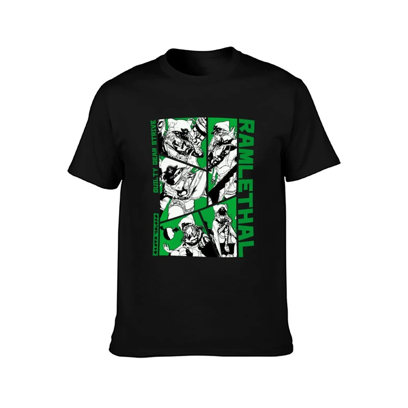 Ramlethal Valentine CM T-Shirt, Summer Casual Cotton Tee, Oversized Streetwear Tops, Vintage Graphic Print, Unisex Men Women view 2