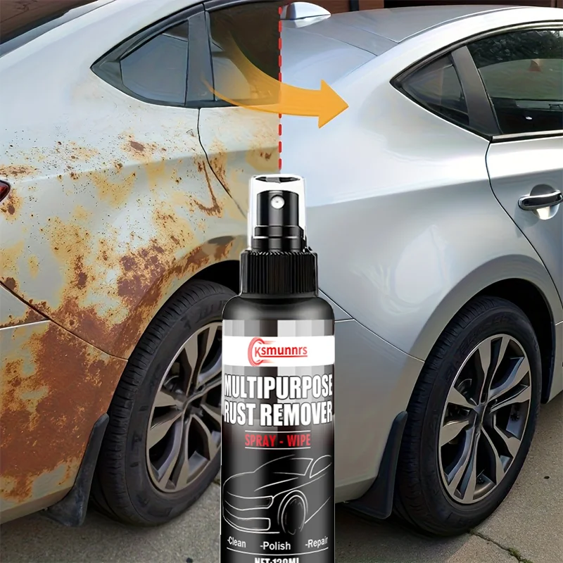 Car Rust Prevention Spray, Wheel Hub Maintenance Tool, Odorless, Nozzle Design Suitable for Stainless Steel, Vehicles, Tools, an