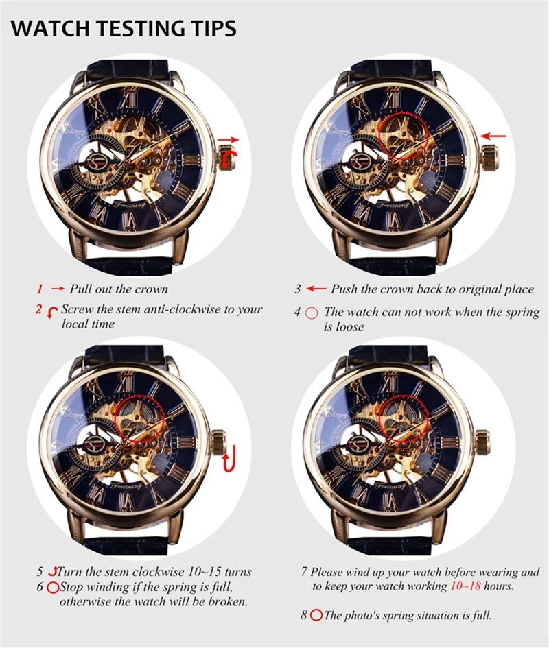 JARAGAR 212 Neue Herren Automatik-Mechanische Uhr Mode Business Luxus Kalender Woche Herren Premium-Uhr Geschenk Reloj Hombre – Detail 21