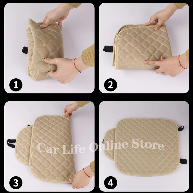 أربعة الموسم غطاء مقعد سيارة تتميز بكسوة جلدية مصنوعة من البولي يوريثين وسادة مقعد السيارات غطاء مقعد العالمي سيارة كرسي بطانة واقية حصيرة اكسسوارات السيارات