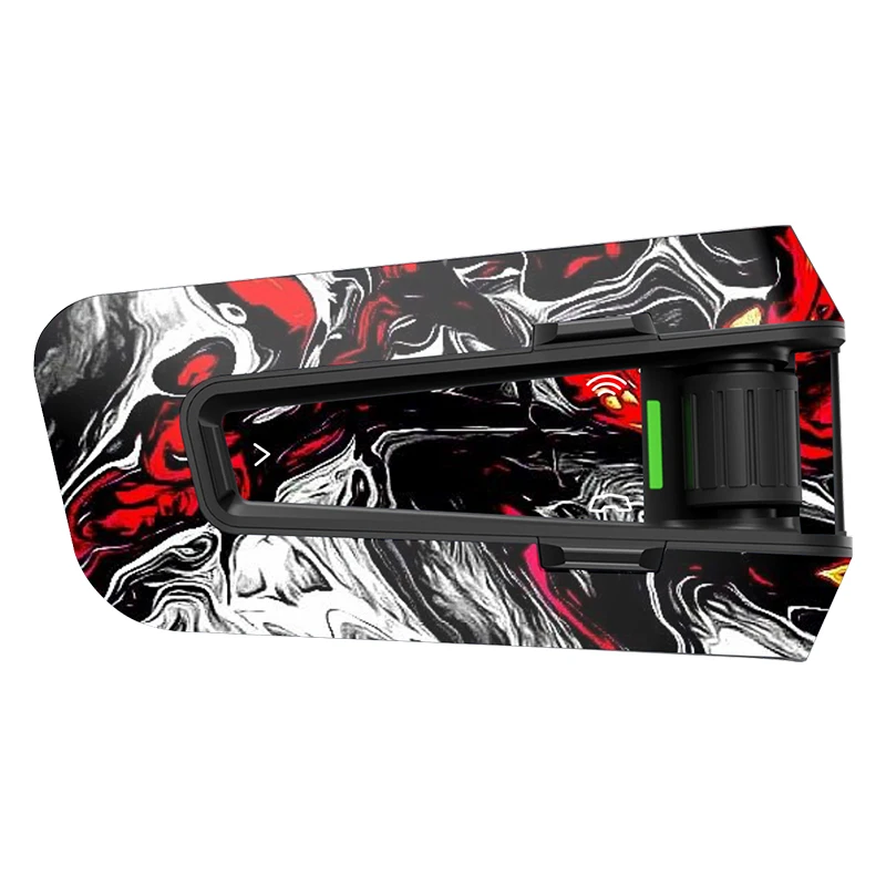 Cardo EDGE Motorrad Bluetooth Headset Aufkleber Mehrfarbig 6