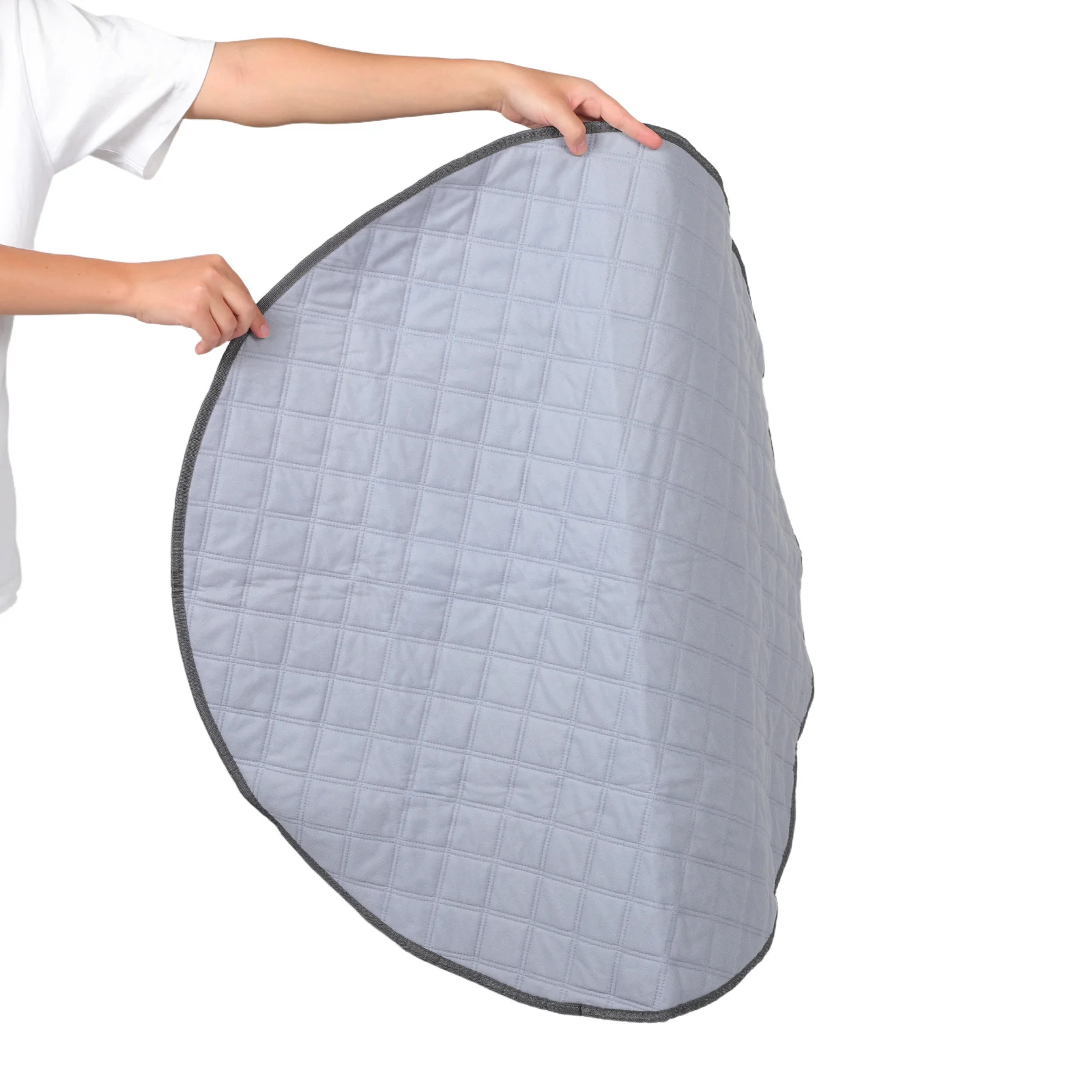 

Reusable Absorbent Pet Pad for Dogs Cats Guinea Pigs Round Toilet Training Mat Easy Clean for Home Travel Nighttime Use