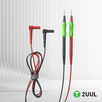 Universal Multimeter Pen 2UUL MT01 Sharp and Multimeter Gold Plated Steel Needle Digital Multimeter Testing Probe