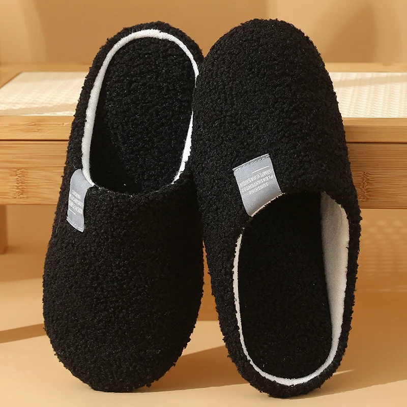 Pantofole in cotone da donna inverno nuova casa leggera morbida e calda pantofola da casa coppie uomo scivoli silenziosi scarpe da pavimento per camera da letto