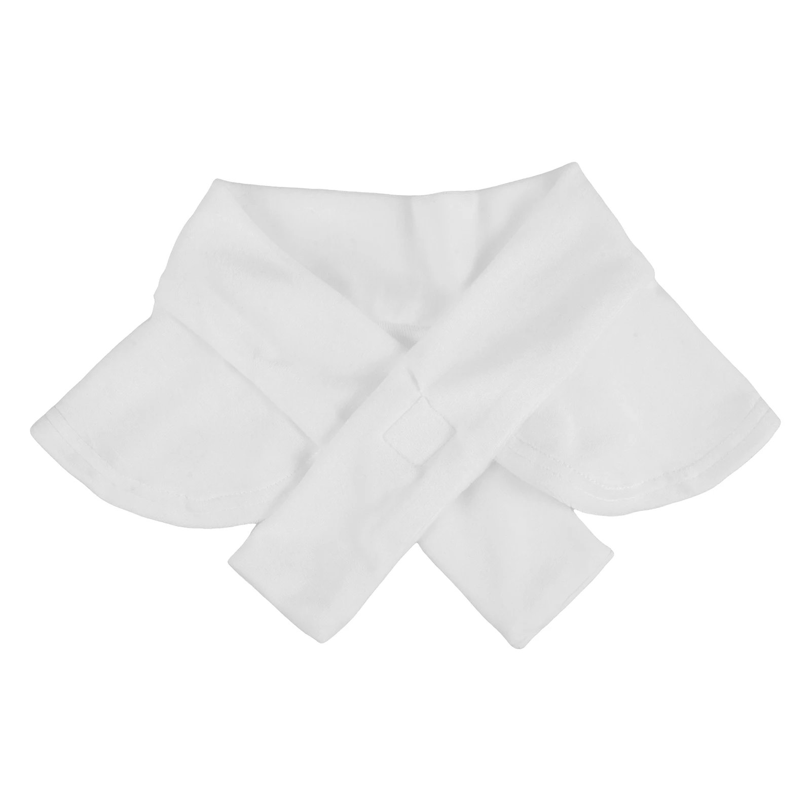 

Faux Women Detachable Soft Warm Fake Shirt Neck False Lapel Blouse Dress Accessories Shoulder Wrap Lightweight Elegant