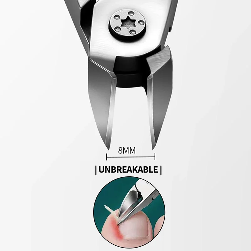 25 °   Slant Edgeเล็บClipper Professional High-End Pointed Beakเฉียงเล็บTrimmersคุดเล็บเท้าเครื่องมือสําหรับเล็บ