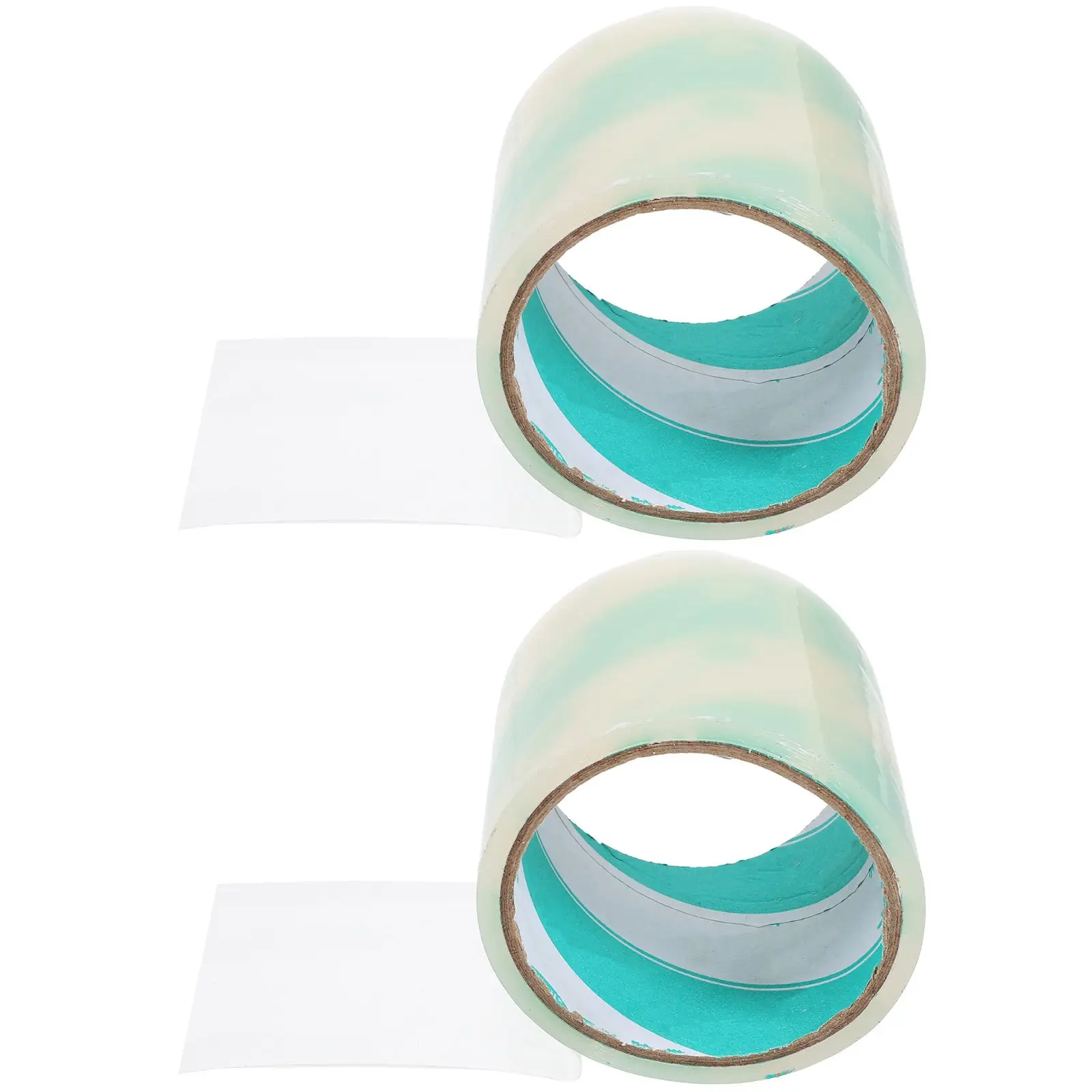 

2 pcs White 8cmx10m Greenhouse Repair Tape Waterproof Anti-aging Plastic Film Patching Adhesive Sealing