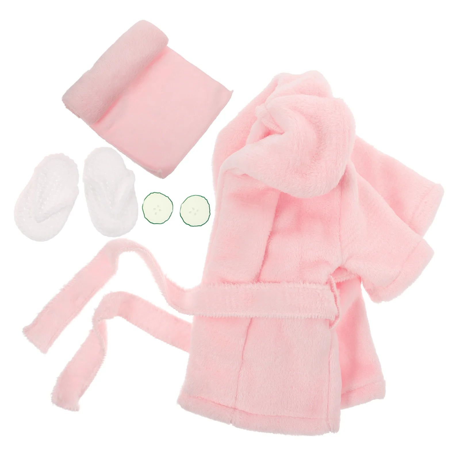 1Set Newborn Photography Bathrobe Prop Suppl Coral Fleece Baby Bath Towel Soft Baby Girl Toddler Photo Accessory