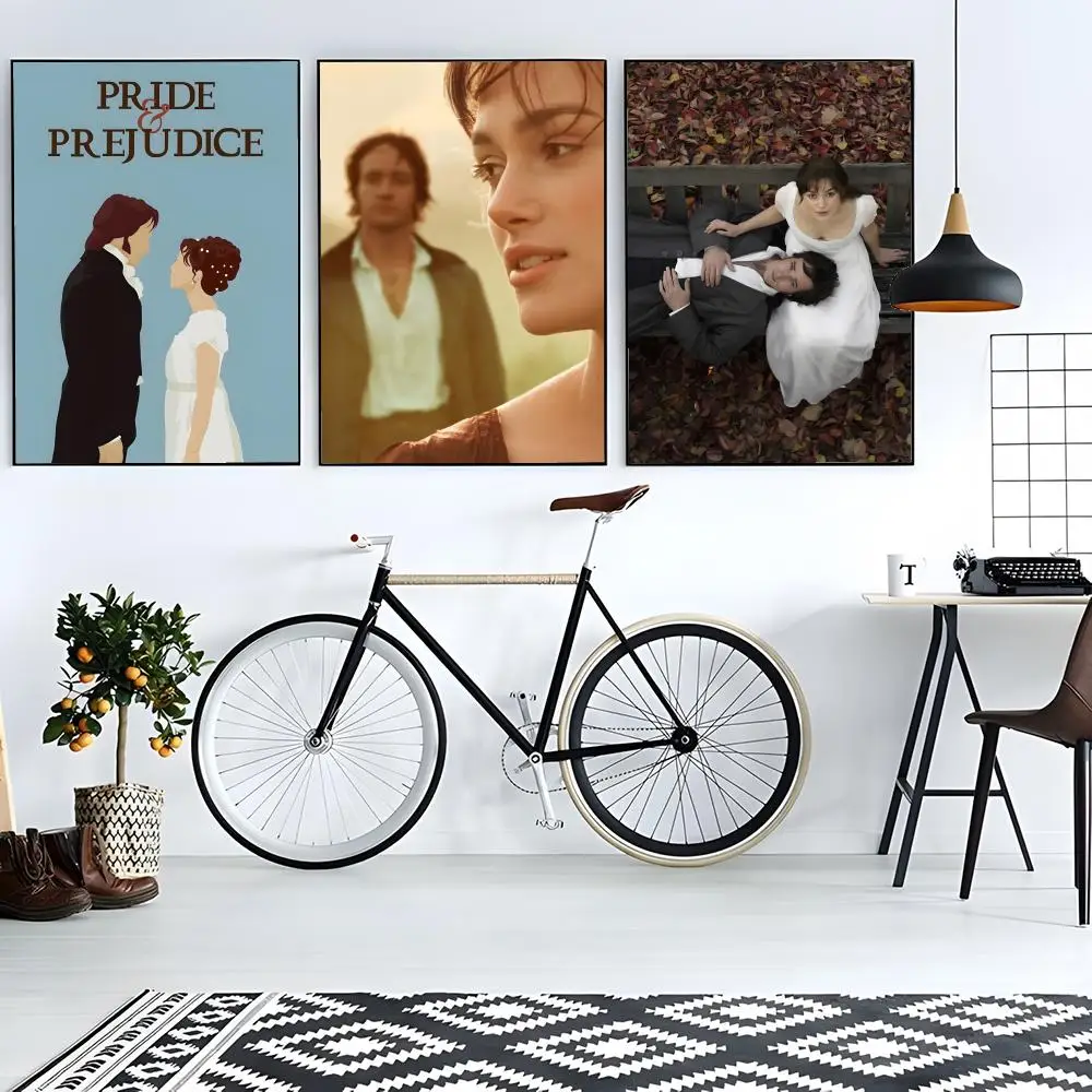 classic novel P-Pride & Prejudice Poster retro art restaurant bar decoration