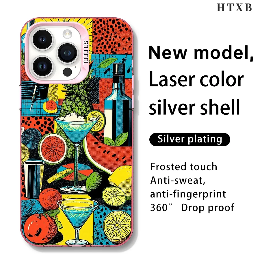 Watermelon in a stemmed glass iPhone 17 to 11 Pro Max Plus