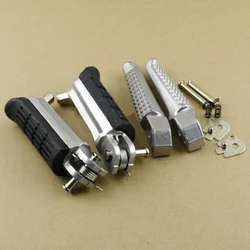 Motorcycle Footrests Foot pegs pedals For Honda CB400 CB600 CBR600 CBR750F 1000F CB750 1300SF F2 F3 VTR1000F VFR800