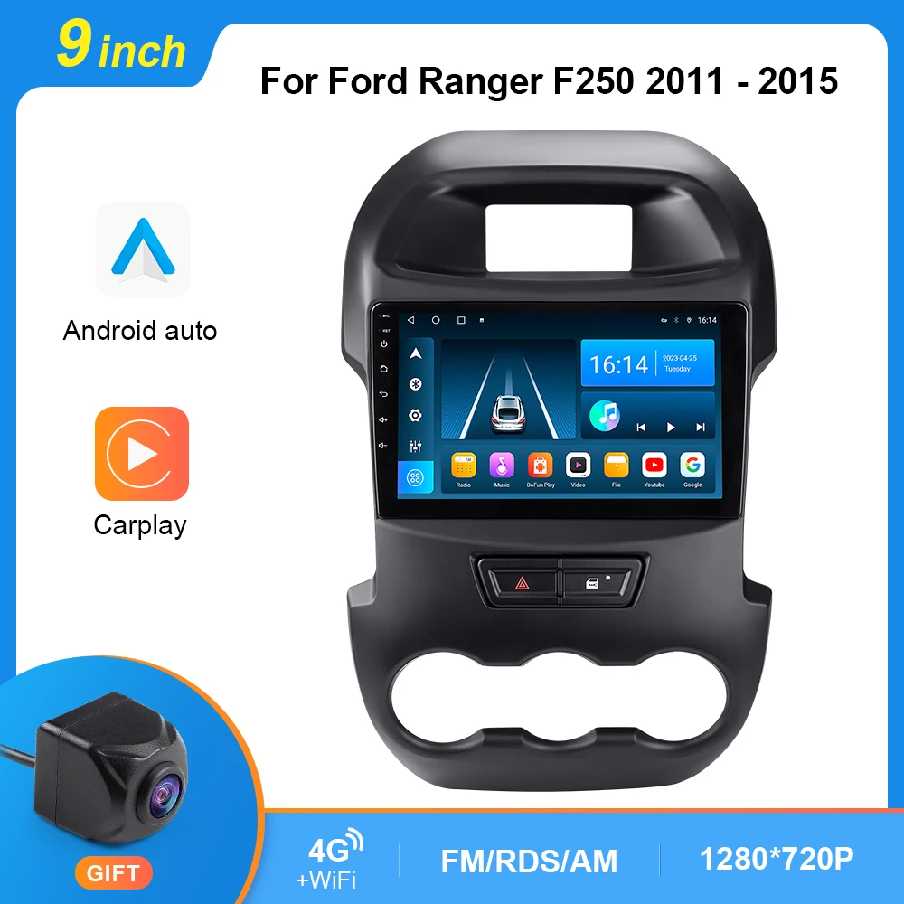 

Android 10 Car Radio For Ford Ranger F250 2011-2015 Stereo Multimedia Video Player Navigation GPS Carplay Android Auto Autoradio