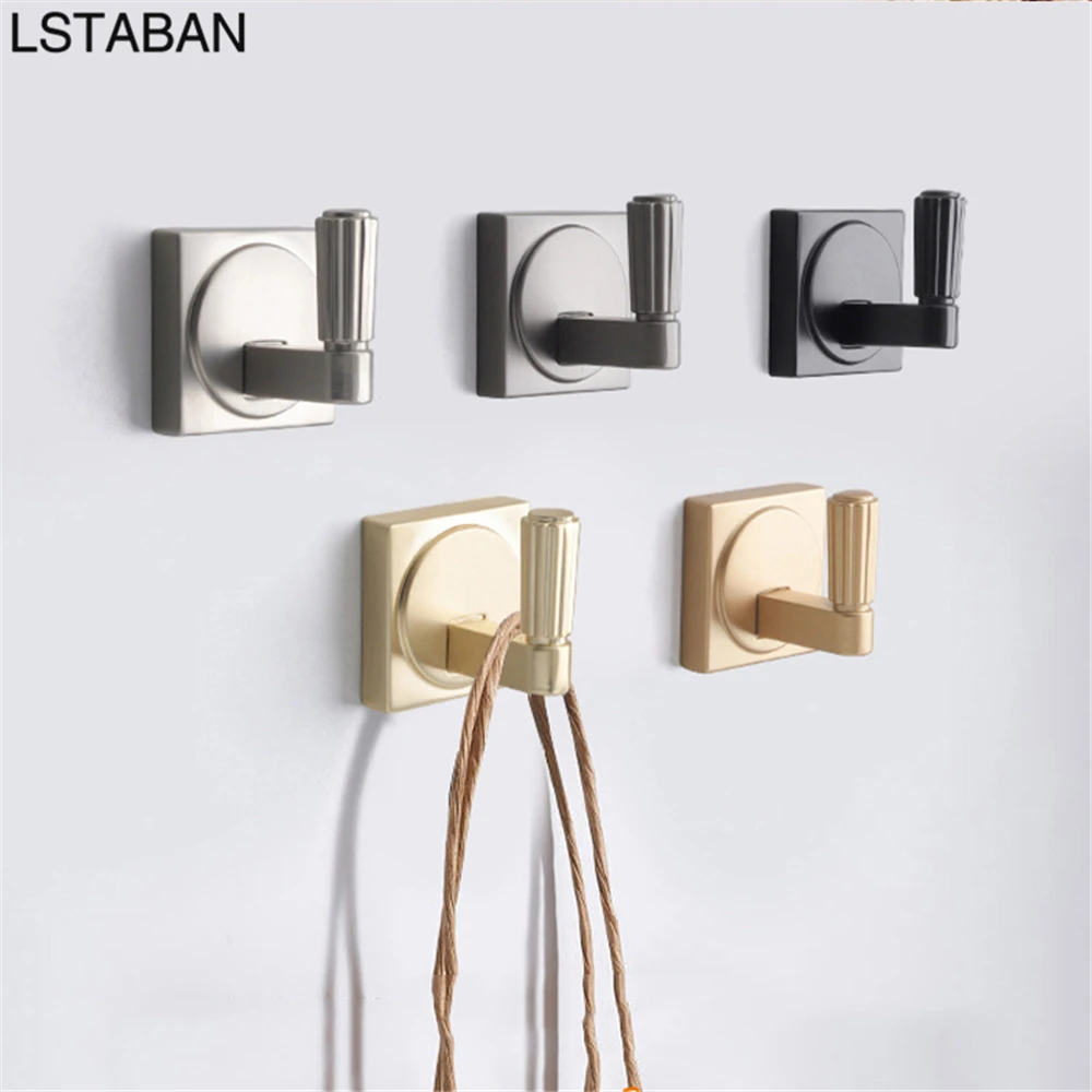 

Современный минималистский шкаф для ванной комнаты крючок для установки на стену крючок для двери вешалка для шляп крючок для хранения из цинкового сплава