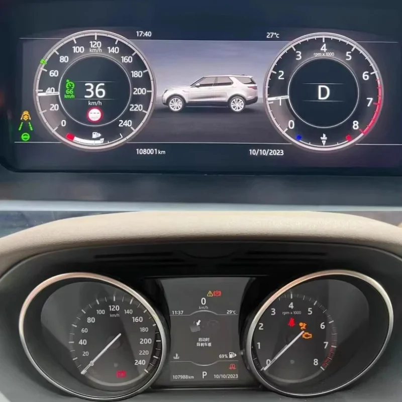 

Car Speedometer Panel Digital Dashboard Instrument Cluster Land Range Rover Evoque L538 2012-2018