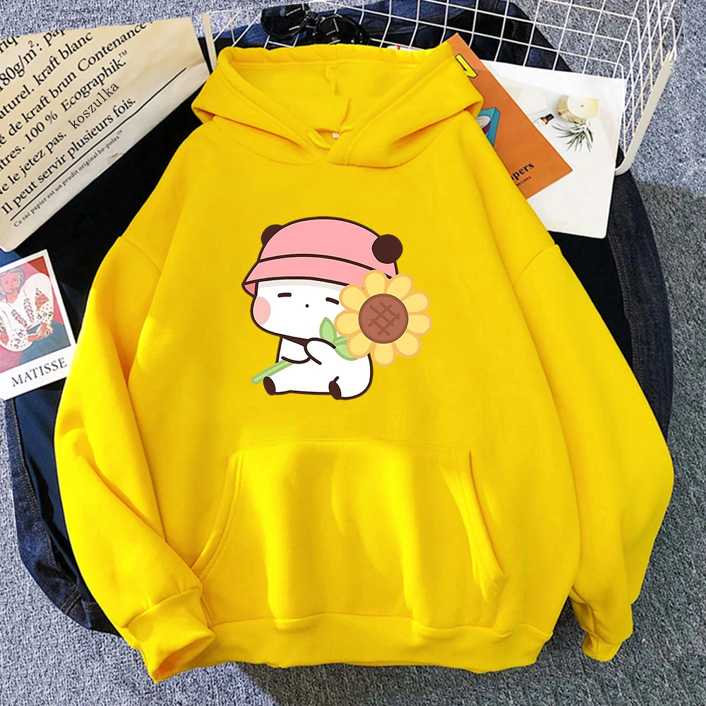 Bubu and Dudu Hoodie Women/Men Aesthetic Graphic Funny Kawaii Hoodies Autumn Winter Anime Harajuku Cartoon Plus Size Sweatshirts