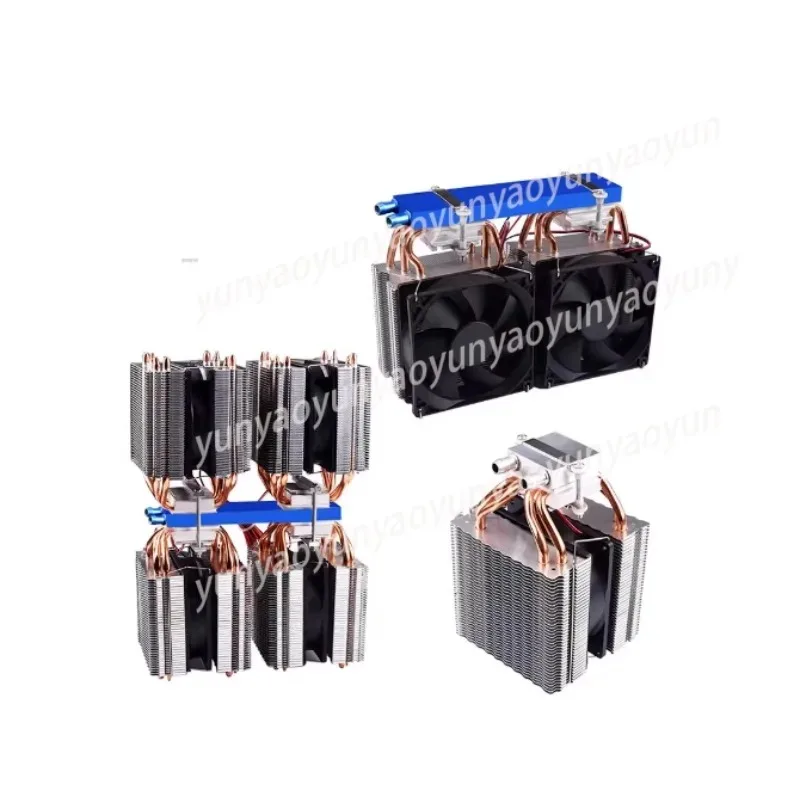 

12V Semiconductor Chiller Kit Water-Cooled Cooling Chip for Small Fish Tank Water Dispenser
