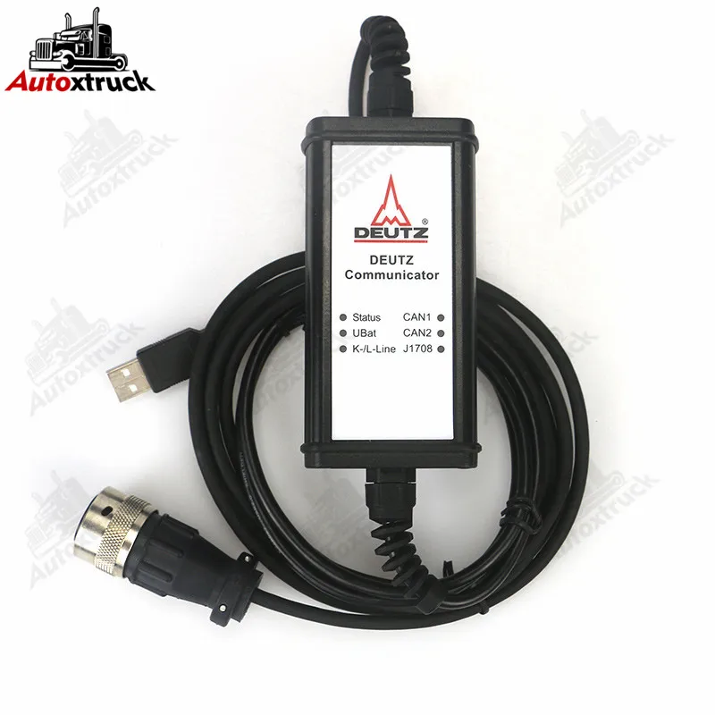 Diesel Diagnostic Tool For DEUTZ EMR4 6 KIT with CF53 Laptop DEUTZ DECOM SerDia2010 Communicator Diagnosis Scanner Tool