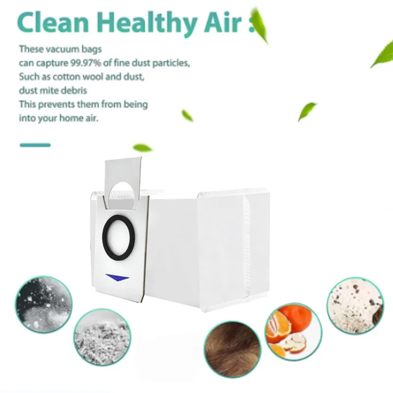 Бытовая техника 20 шт. пылесборник для Ecovacs Deebot X1/X1 Omni/T10 TURBO/T10 Omni/T20 PRO/T20 OMNI/T20 PRO PLUS Robot Vacuu