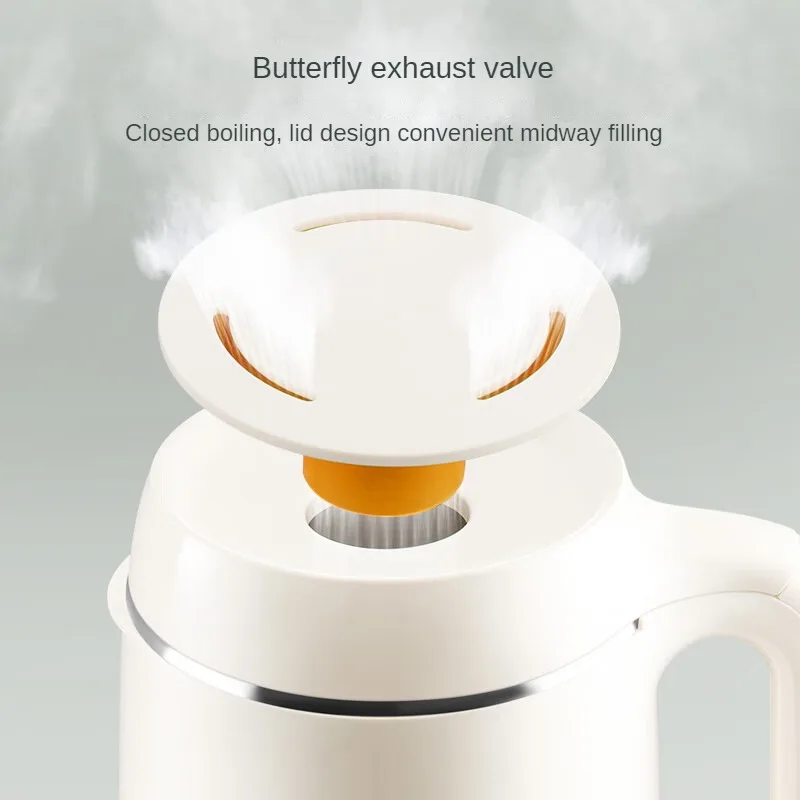 Soybean Milk Machine 1.2L Multi-function Automatic Breaking Wall Non-filtering Programmable High Temperature Washing Machine220V