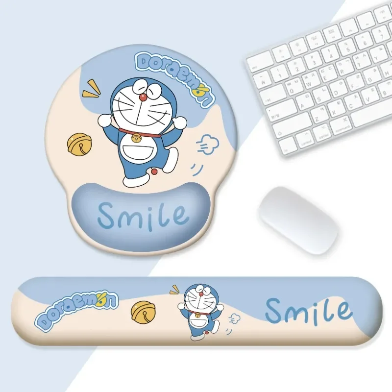 

Doraemon Wrist Mouse Pad Keyboard Hand Rest Wrist Pad Cartoon Personality Office Study Desk Mat Anime Protection Non-slip Pads