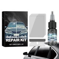 Car Window Glass Repairing Tool Vehicle Windshield Nano Repair Fluid Car Glass Cracks Adhesive Fluid Car Windshield Repair Kit