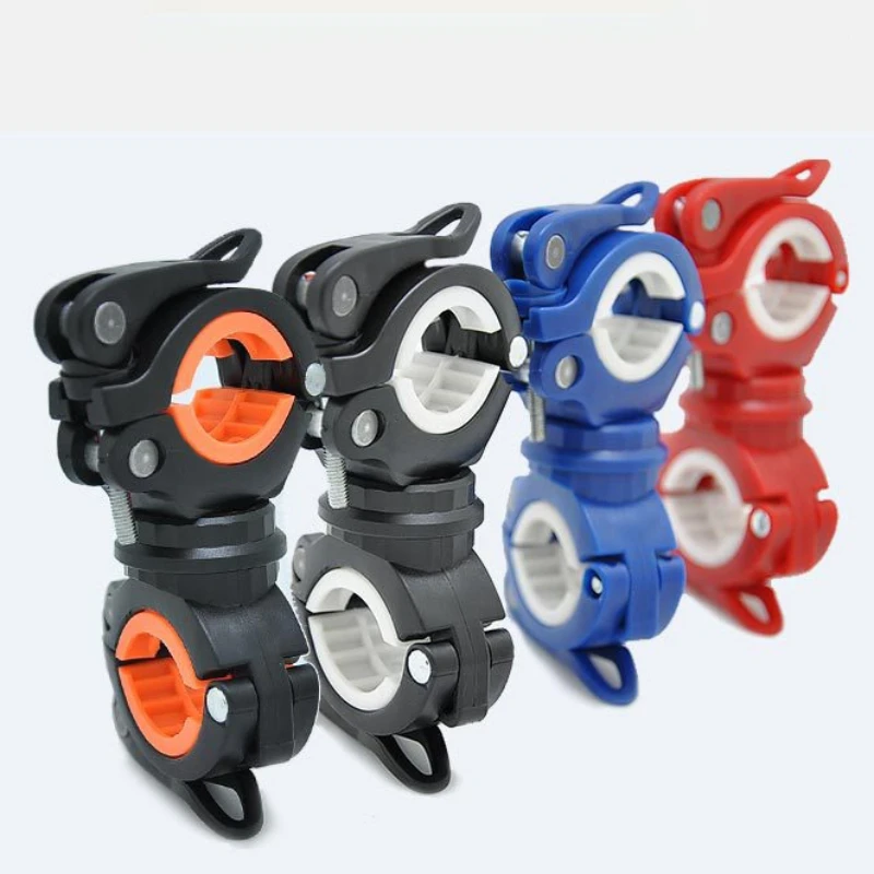 

360°Rotation Bicycle Light Bracket Bike Lamp Holder Flashlight Mount Holder Universal Light Flashlight Torch Mount Holder