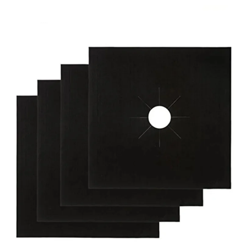 1/2/8Pcs Gas Stove Cooker Protectors Cover/liner Clean Mat Pad Kitchen Gas Stove Stovetop Protector Kitchen Accessories
