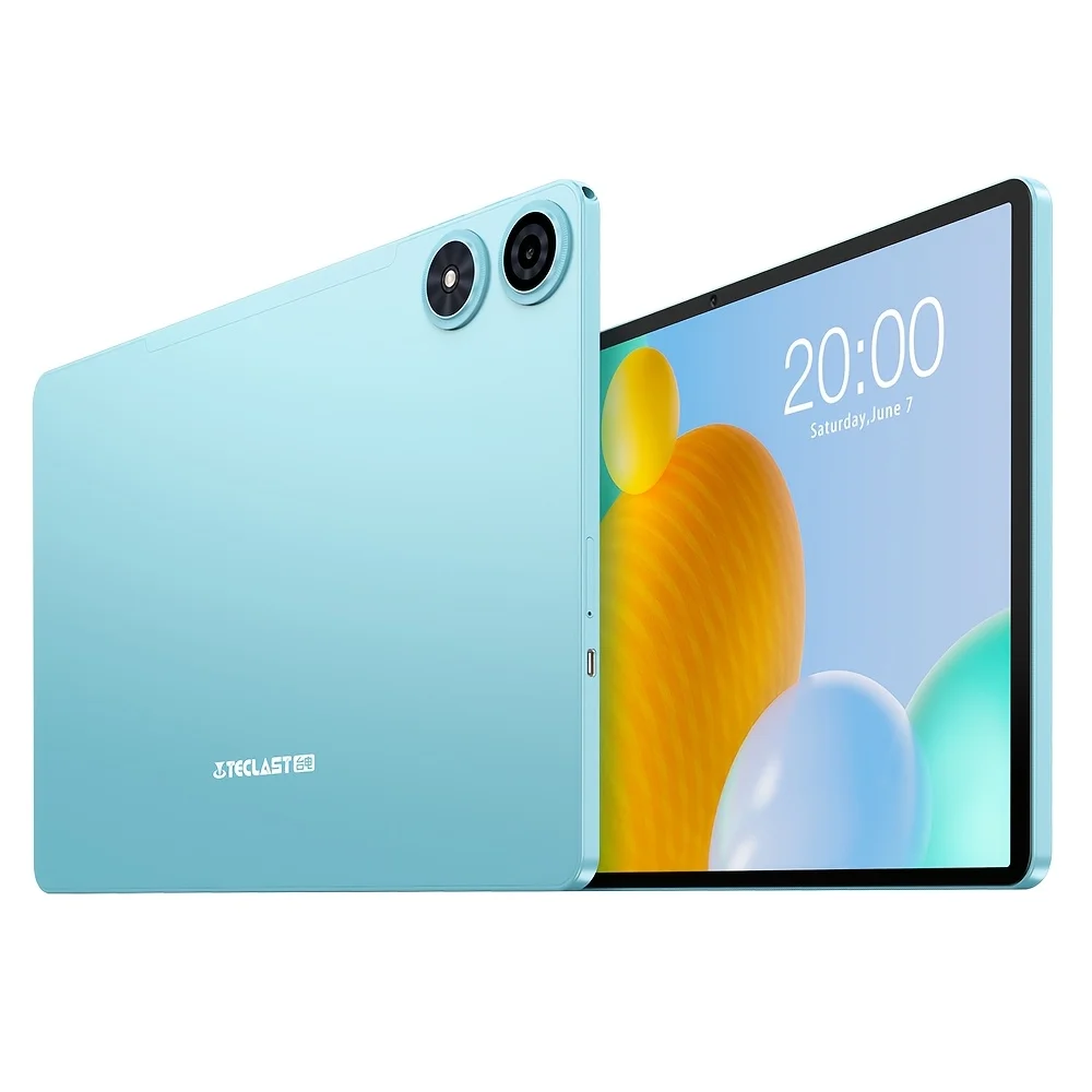 Tablet Teclast P50 de 11′ con Android 16 Max, 12GB (4GB+8GB de Expansión) de RAM, 128GB de ROM, Procesador Octa-Core T7250, WiFi de Doble Banda/BT5.0 9