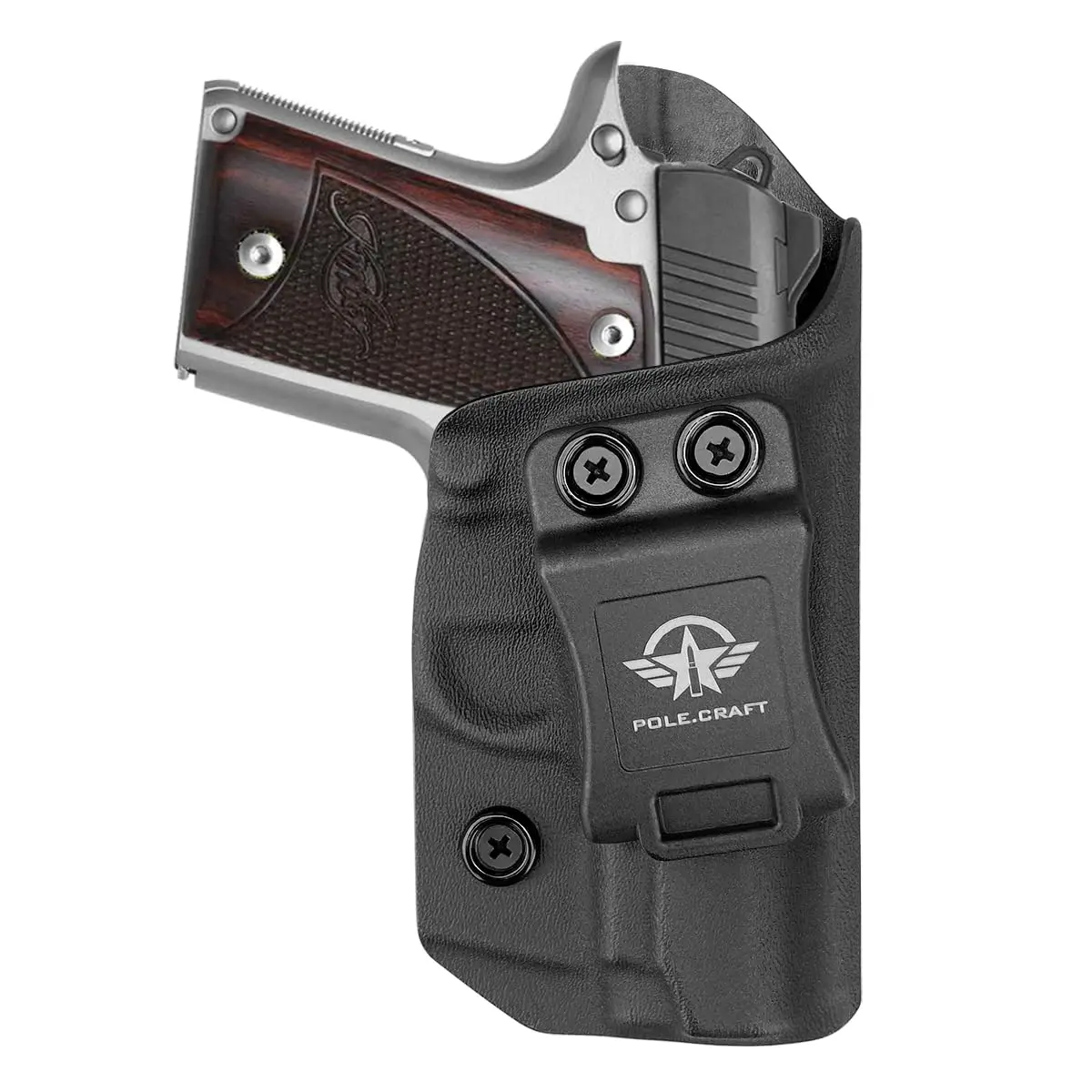 

POLE.CRAFT Kimber Micro Holster IWB Kydex for Kimber Micro 9mm Holster - Inside Waistband Concealed Carry - Right