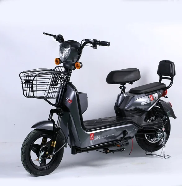 Bicicleta elétrica de duas rodas, nova scooter elétrica para adultos com padrão nacional, fabricante atacadista.