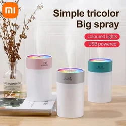 Xiaomi-humidificador luminoso de escritorio para el hogar, pequeño suplemento de agua, pulverizador de aire, humidificación, Usb, luz nocturna portátil para coche, 260ml