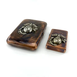 Multifunction Outdoor Small Tool EDC Copper Cigarette Case Handmade Brass Holder Storage Box